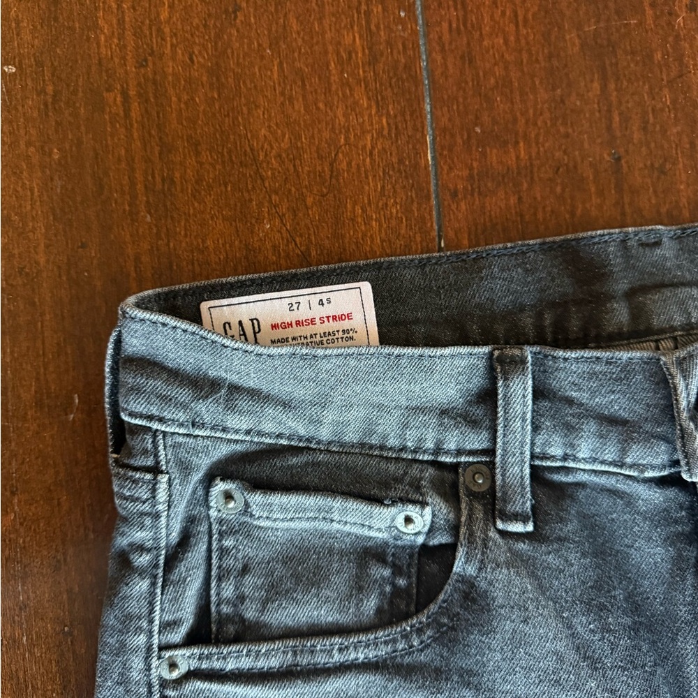 GAP Grey Cuffed Jeans